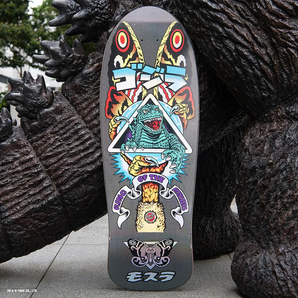 Tabla Santa Cruz Godzilla Mothra Natas Skateboard Deck